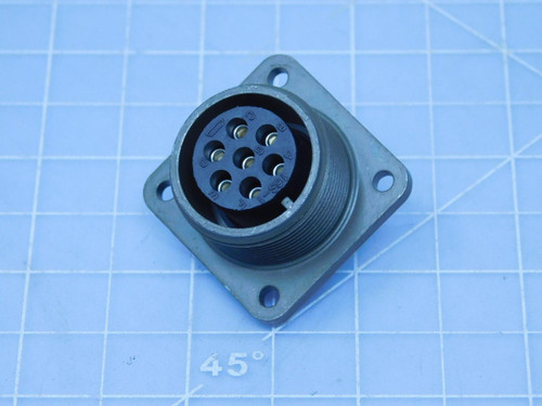 Amphenol MS3102E16S-1S U10-169216-01S 7 Position Circular Connector Receptacle For Sale