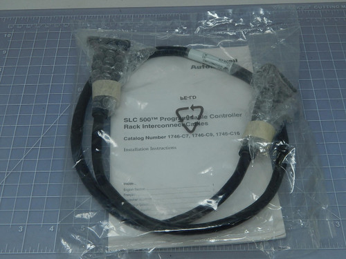 Allen-Bradley 1746-C9  SLC 500 Programmable Controller Rack Interconnect Cables For Sale