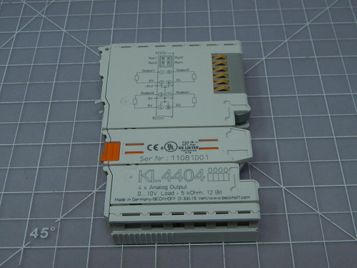 Beckhoff KL4404  4 x Output Module For Sale