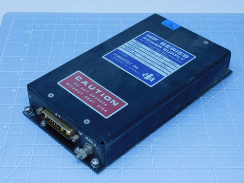 Powertec 7G15-7 S598    HP Series Power Supply DC Regulated For Sale