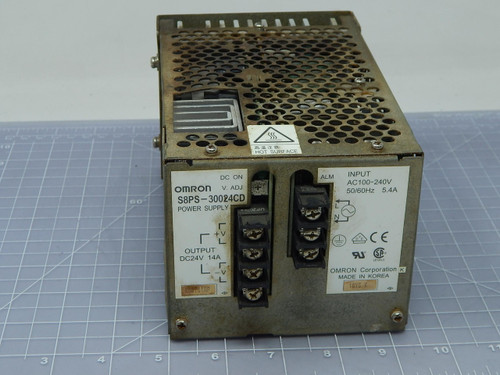 Omron  S8PS-30024CD    Switching Mode Power Supply 100-240 VAC 50/60 Hz 5.4 A For Sale