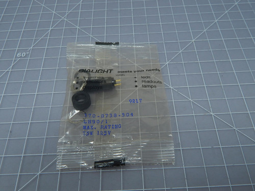 Dialight 370-8738-504  Cylindrical Plug-In Lamp Holder For Sale
