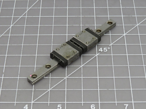 Lot of 2 THK RSR7  Linear Motion Bearing w Slide Rail For Sale