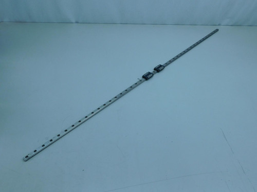 Lot of 2 THK RSR9ZM   Linear Motion Ball Bearing on a 32" Rail For Sale