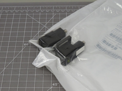 Lot of 2 Woodhead 1210370046 F530B0 Conn Din Forma B Ind. H6 / Jumper Cbl Adapter For Sale