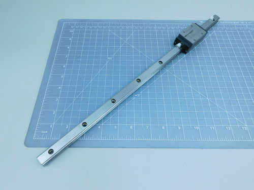 THK SHS15  Linear Bearing with 18" Rail For Sale