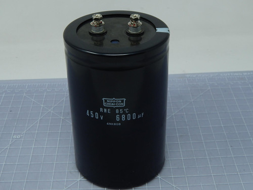 Nippon Chemi-Con 4NK808    Aluminum Electrolytic Capacitor 450 V 6800 uF For Sale