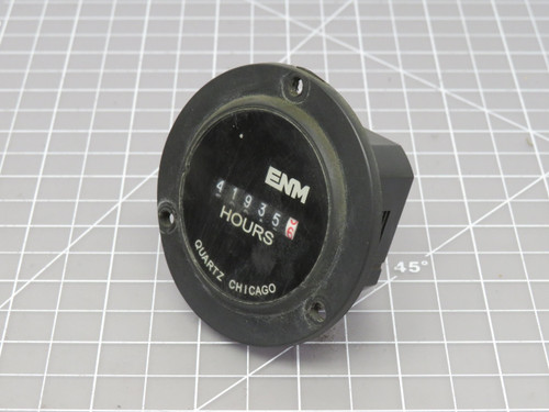 ENM T50B4  Hour Meter II,6-Digit,2.8 in,3-Hole For Sale