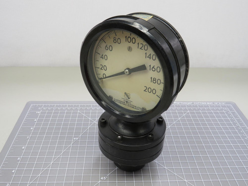 Pressure Gauge 4-1/2in 1in Npt For Sale