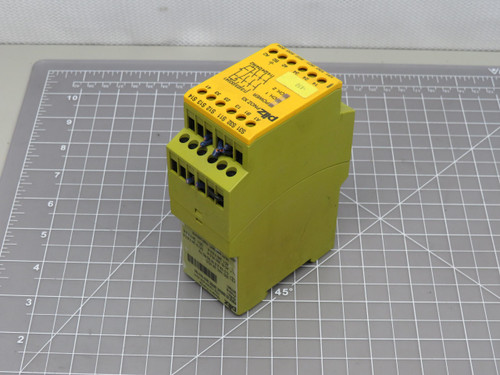 Pilz PNOZ X3 230VAC 24VDC 3n/o 1n/c 1so  Safety Relay For Sale