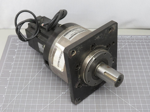 Kamo Seiko P50B07040DXS50 BR125SH-20G-S044 Servo Motor w Ball Reducer For Sale