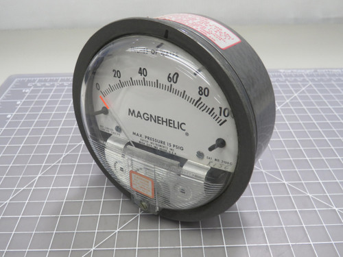 Magnehelic 2100 C  Differential  Pressure Gauge For Sale