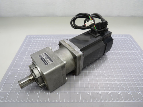 Mitsubishi HC-MFS73 VRSF-5C-750 AC Servo Motor W/ Able Reducer For Sale