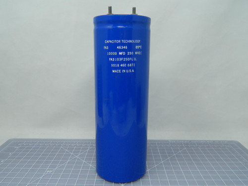 Capacitor Technology FA3103F250FL1L 10000MFD Capacitor For Sale