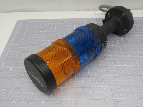 Werma 640 810 00  Terminal Element W/Blue and Orange Light For Sale