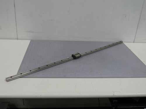 THK SR20  Linear Motion Bearing on 45 Inch Rail For Sale