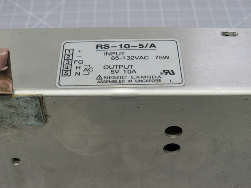 Lambda Electronics RS-10-5/A  Power Supply For Sale