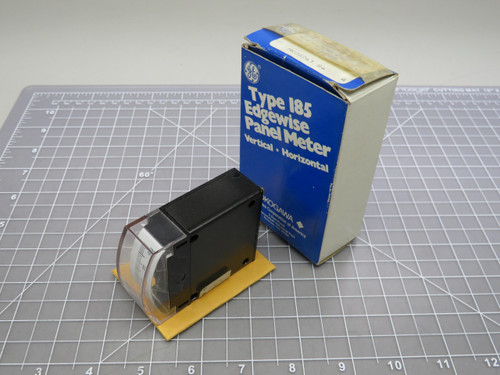 GE Model 185  Edgewise Panel Meter For Sale