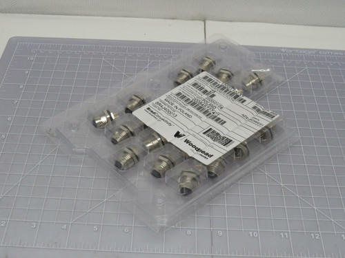 Lot of 21 Brad Connectivity 1200110237 8R4J400013 Circular Metric Connector MIC MMC 4P FE Receptacle PC Tails PG9 For Sale