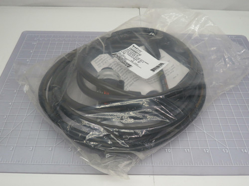Brad Power 1300680112 TC40301K27M040G Quick-Change Tee 4P M/F Tee W/MC ALT-KEY 4P FP 90 DEG 14-4 Black PVC HI Flex 4M LG For Sale