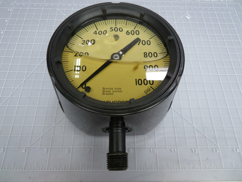 Ashcroft 45 1279ASL 04L 1000  Duragauge Solid Front For Sale