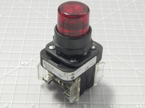 Allen-Bradley 800H-QRT24R  Amber Pilot Light For Sale