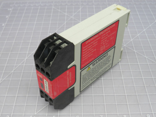 BANNER ES-FA-6G SAFETY RELAY 24VAC/DC T169075