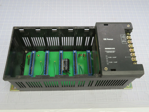 GE Fanuc IC610CHS101A  5 Slot Rack w/Power Supply Series One For Sale