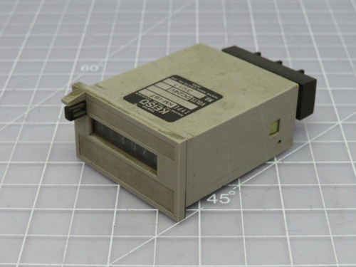 Lot of 2 Tokyo Keisu KM16-T  DC24V Counters For Sale