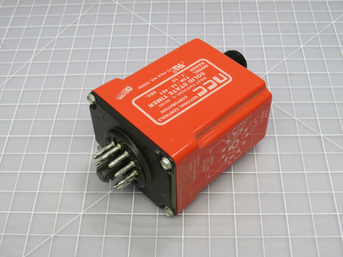 NCC T3K-10-461  Solid State Timer .1-10 Sec. For Sale
