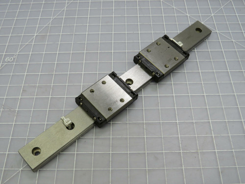 Lot of 2 THK SRS9WM  Linear Bearing Blocks on 8 In Rail For Sale