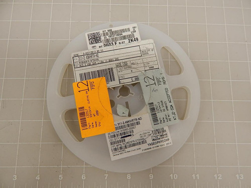 LOT OF 1858 YAGEO PHYCOMP 311-2.49KHRTR-ND RC0603FR-072K49L RESISTORS T72500