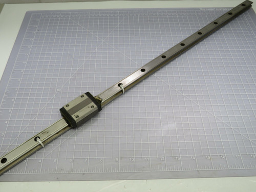 THK SR20  Linear Guide Blocks w 47 In Rail For Sale