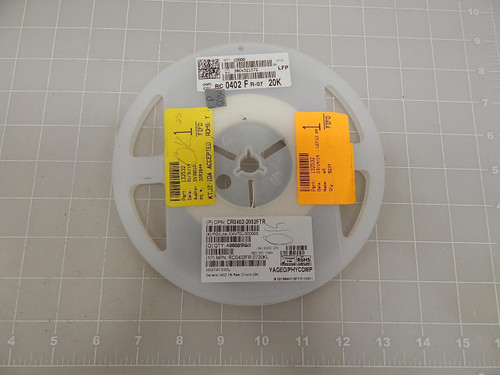 LOT OF 5034 YAGEO PHYCOMP CR0402-2002FTR RC0402FR-0720KL THICK FILM RESISTORS T72548