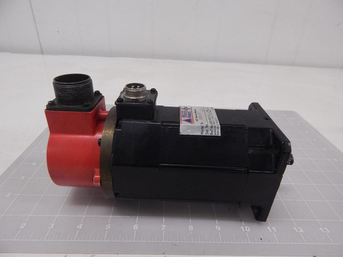 Delco Fanuc D001S1 AC Servo Motor 90 V 3 PH 2000 RPM 8 Poles 17.4 LB-In Trq T91821 For Sale