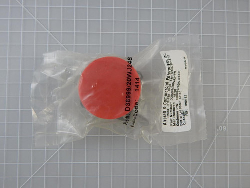 Aero D38999/20WJ24SN    Circular MIL Spec Connector 24 C 12 # 16 12 # 12 For Sale