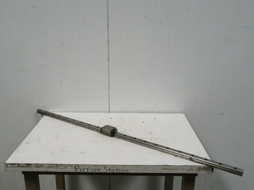 NSK 99-058-01  Linear Bearing Blocks in a 49 1/2 In Rail For Sale