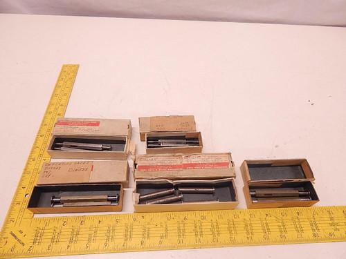 LOT OF 5 MIDDLESEX GAUGE & TOOL 2D.E. GAUGES T77026