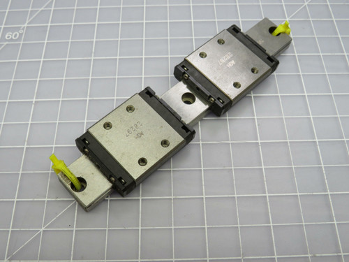 Lot of 2 THK SRS9WM 7F0080 5 In Linear Slide w/ Bearing Blocks For Sale