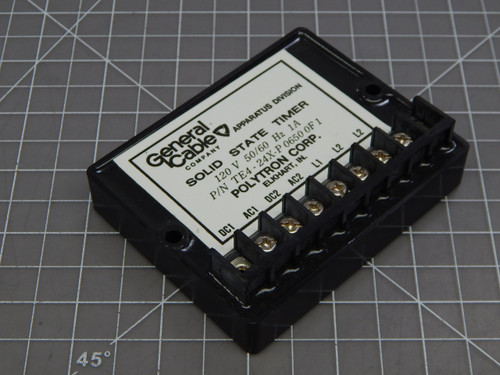 General Cable TE4-24X-P-0650-0F-1   Solid State Timer For Sale General Cable TE4-24X-P-0650-0F-1   Solid State Timer For Sale
