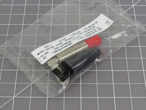 Lot of 80 TE Connectivity CRCA-1  Outer Dia Of Crimp Sleeve Connector 1505A 9100 Cable For Sale
