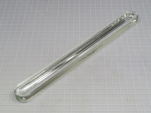 EEP RB-9  Reflex Grooved Flat Gauge Glass 13 in length   For Sale