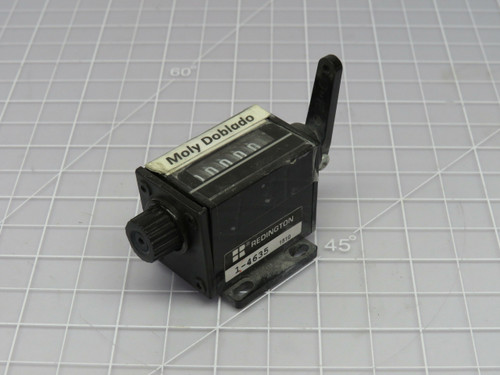 Lot of 10 Redington 1-4635  5 Digit Mechanical Counter For Sale