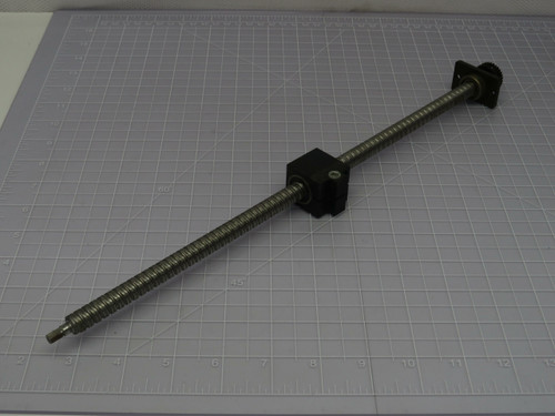 Rexroth R153246225 59221 130 Linear Cylinder Nut on 17" Rail For Sale