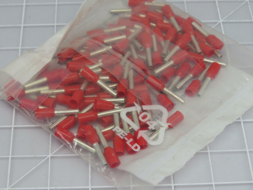 Lot of 1500 Phoenix Contact AI 1-8 RD 32825 Contact Ferrule For Sale