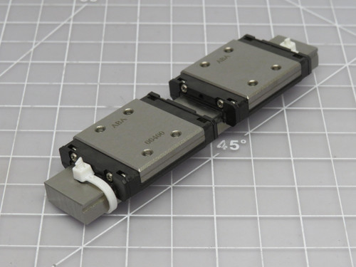 Lot of 2 THK SRS9WM  Linear Guide Block W/ 4.32 Inch Rail For Sale