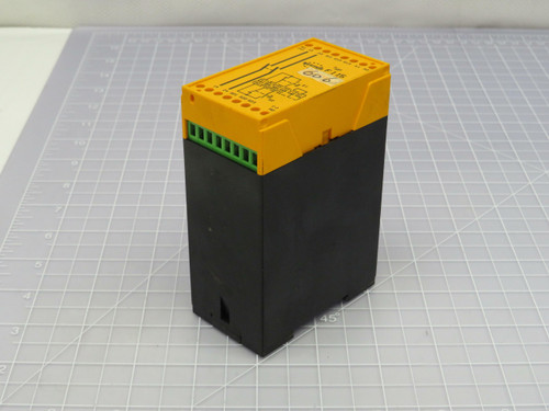 BG-Pfufzert F115x05  Two-Hand Safety Relay 24 VDC  2 Positivity-Driven  For Sale