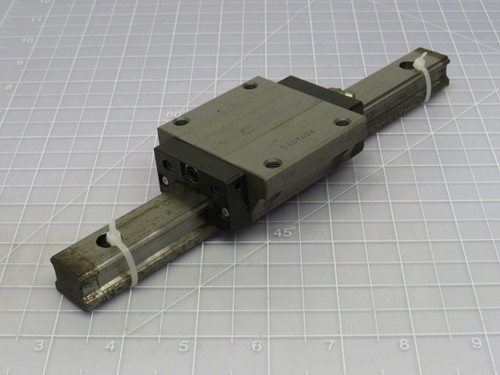 THK SHS20E  Linear Bearing Block on a 8 1/2 In Rail  For Sale