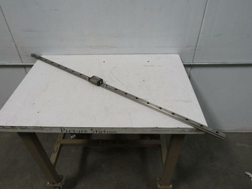 THK SR20  Linear Rail Bearing Guide on 47" Rail For Sale
