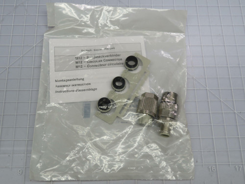 Molex 1300470018 Circular Metric Connector MIC 4P Male Ethernet Field Attach D-Code For Sale Molex 1300470018 Circular Metric Connector MIC 4P Male Ethernet Field Attach D-Code For Sale
